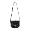 Tom Ford Wallis Leather-trimmed Leopard-print Calf Hair Shoulder Bag In Black