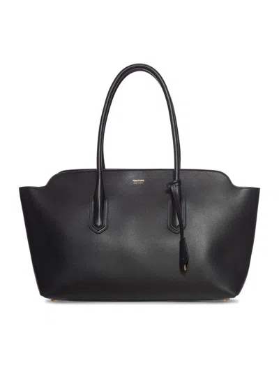 Tom Ford Alexander Shoulder Bag In Black
