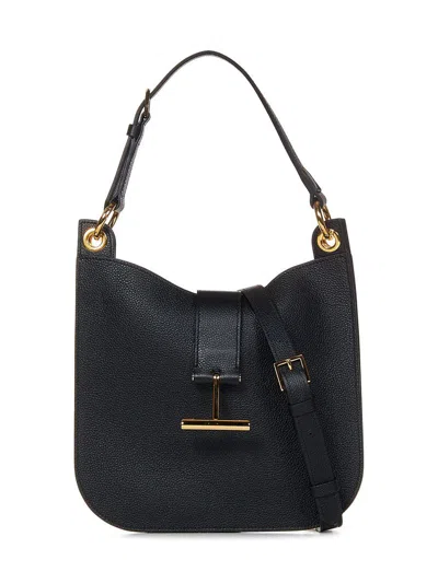 Tom Ford Shoulder Bags In Black