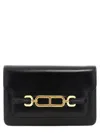 Tom Ford Small Leather Crossbody Bag In Black