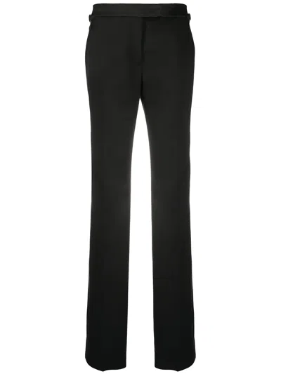 Tom Ford Side Stripe Tailored Trousers In Black