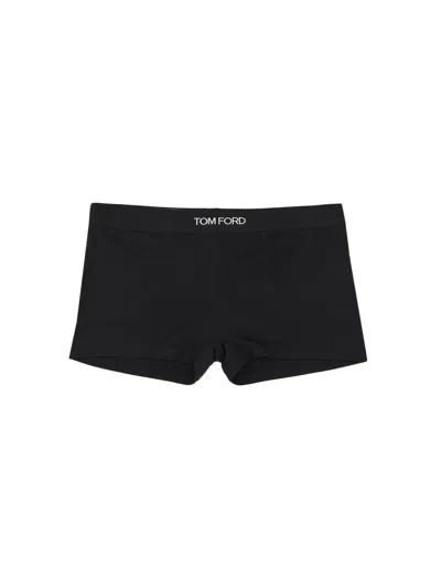 Tom Ford Signature Boxer Shorts In Black