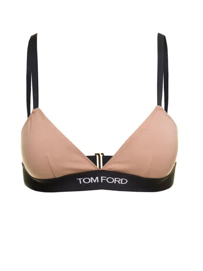 Tom Ford Signature Bra For Women - Fw25 Collection In Brown