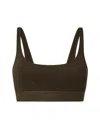 Tom Ford Signature Bralette With Adjustable Straps And Elastic Band In Brown