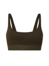 Tom Ford Signature Bralette With Adjustable Straps And Elastic Band In Brown