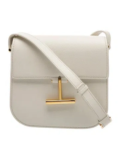 Pre-owned Tom Ford Signature Crossbody Bag In Neutrals