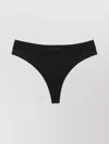 Tom Ford Signature Elastic Waistband Thong In Black