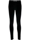 Tom Ford Stretch Lychra Leggings In Blau