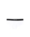 Tom Ford Elastic-waistband Logo Briefs In White