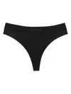Tom Ford Signature Elastic Waistband Thong In Black