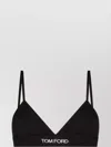 Tom Ford Signature Triangle Cup Bra With Adjustable Straps In Black