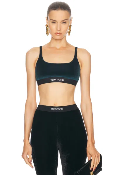 TOM FORD SIGNATURE VELOUR BRALETTE