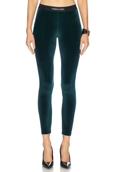 TOM FORD SIGNATURE VELOUR LEGGING