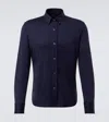 Tom Ford Collared Shirt With Front Pocket And Long Sleeves