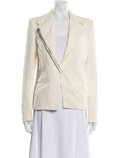 Pre-owned Tom Ford Silk Blazer In Neutral