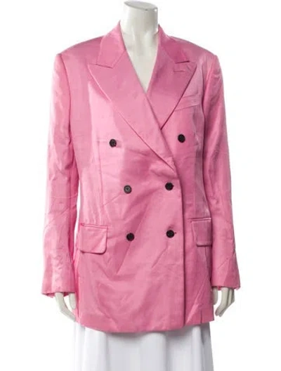 Pre-owned Tom Ford Silk Blazer In Pink