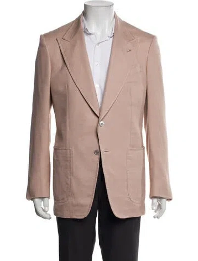 Pre-owned Tom Ford Silk Blazer In Pink