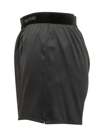 TOM FORD TOM FORD SILK BLEND SHORTS