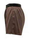 Tom Ford Silk Blend Shorts In Cinnamon