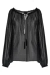 Tom Ford Flowy Silk Georgette Blouse