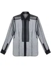 Tom Ford Silk Blouse In Black