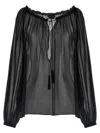 Tom Ford Flowy Silk Georgette Blouse
