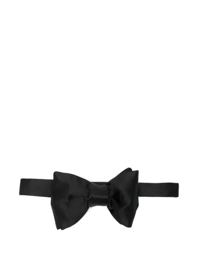 Tom Ford Silk Bow Tie In Black