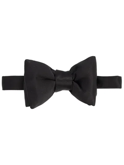 Tom Ford Silk Bow Tie In Black