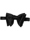 Tom Ford Textured Silk Bow Tie In Black