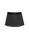Tom Ford Silk Boxer In Black