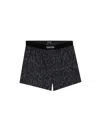 Tom Ford Leopard-print Stretch-cotton Boxers Briefs In Blue