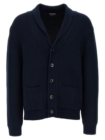 TOM FORD SILK CARDIGAN