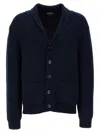 Tom Ford Silk Cardigan With Front Pockets And Shawl Collar