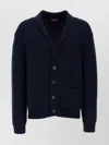Tom Ford Silk Cardigan With Front Pockets And Shawl Collar