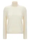 Tom Ford Silk Cashmere Turtleneck Sweater In Neutral