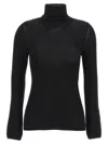 Tom Ford Turtleneck Long-sleeve Fine Cashmere-silk Top