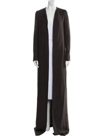 Pre-owned Tom Ford Silk Coat In Brown