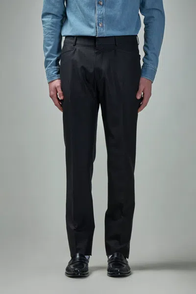Tom Ford Silk Cotton Organza Dyllan Western Pocket Trouser In Black