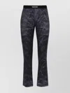 Tom Ford Silk Pants With Logoed Name Elastic Waistband