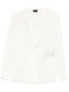Tom Ford Ruffle-detailed Silk Blouse