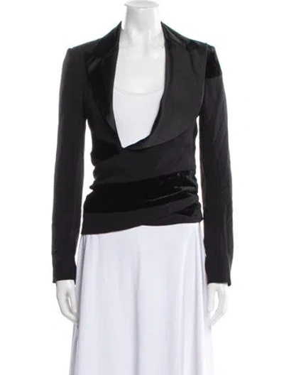 Pre-owned Tom Ford Silk Jacket In Black