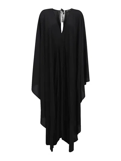 Tom Ford Silk Kaftan In Black