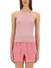 Tom Ford Pink Solid Round Neck Top