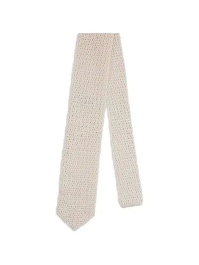 Tom Ford Silk Knit Tie In Black