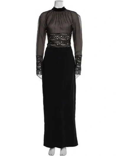 Pre-owned Tom Ford Silk Long Dress In Multi
