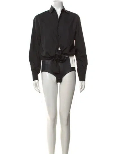 Pre-owned Tom Ford Silk Mini Dress In Black