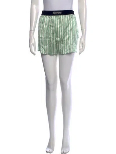 Pre-owned Tom Ford Silk Mini Shorts In Pink