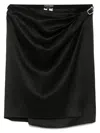 Tom Ford Silk Mini Skirt In Black