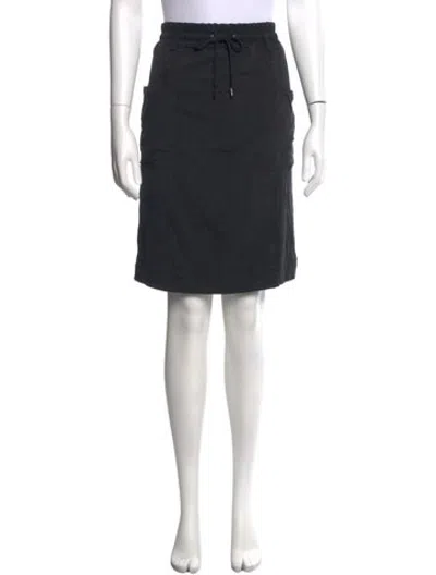 Pre-owned Tom Ford Silk Mini Skirt In Black
