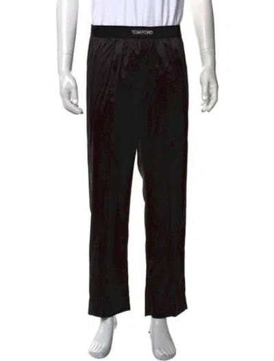 Pre-owned Tom Ford Silk Pajama Set In Black